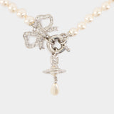 Collier Rigoberta Pearl - Vivienne Westwood - Métal - Argenté