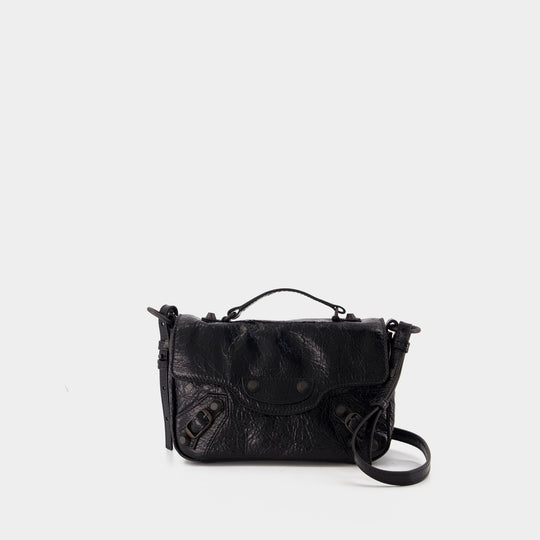 Cabas Le City Nano - Balenciaga - Cuir - Noir