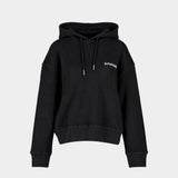 Hoodie Draped - 3.PARADIS - Coton - Noir