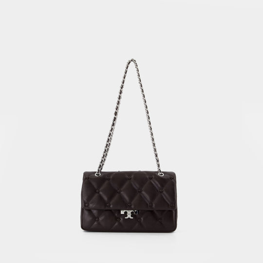 Sac Porté Épaule Bunny Knot - Tory Burch - Cuir - Marron