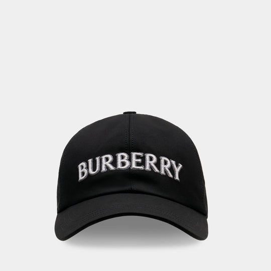 Casquette - Burberry - Coton - Noir