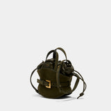 Sac À Main Shuffle Mini - Balmain - Cuir - Vert