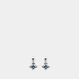 Boucles D'oreilles Maitena - Vivienne Westwood - Métal - Bleu