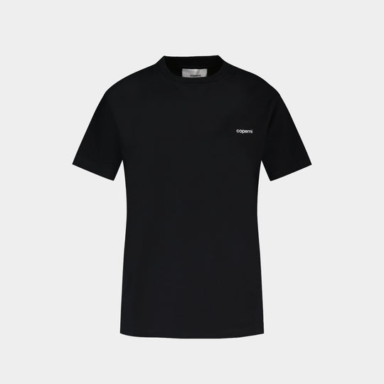 T-Shirt Boxy - Coperni - Coton - Noir
