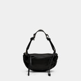 Sac À Bandoulière Maia Medium - Isabel Marant - Cuir - Noir