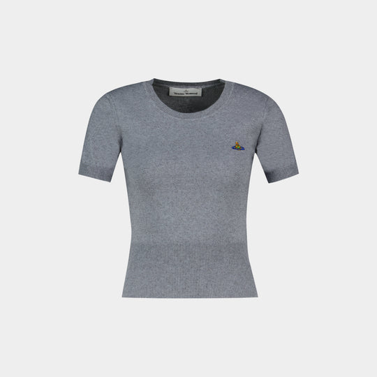 T-Shirt Bea - Vivienne Westwood - Coton - Gris