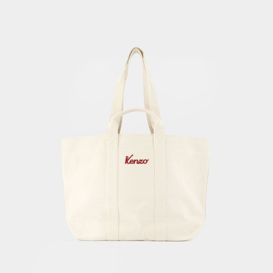 Cabas Large - Kenzo - Coton - Ivoire