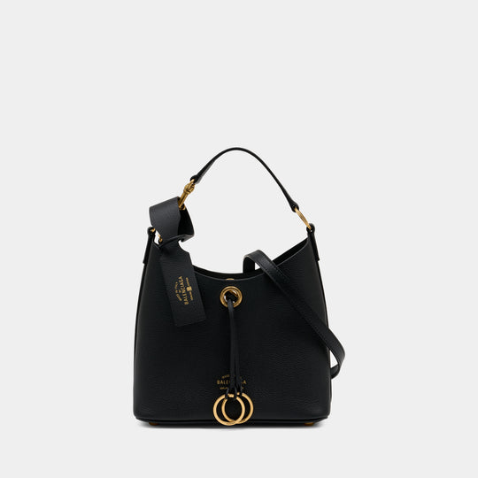 Sac Porté Épaule Carrie - Balenciaga - Cuir - Noir