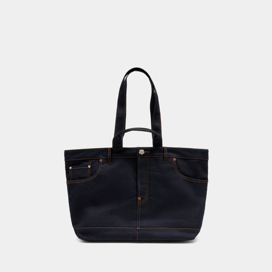 Cabas - Kenzo - Coton - Bleu Foncé