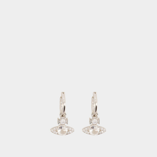 Boucles D'oreilles Ondina Hoop - Vivienne Westwood - Métal - Argenté