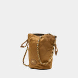 Sac À Main Ls Horseshoe Mini - Burberry - Synthétique - Marron