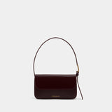 Sac Dorian Pocket - Victoria Beckham - Cuir - Bordeaux
