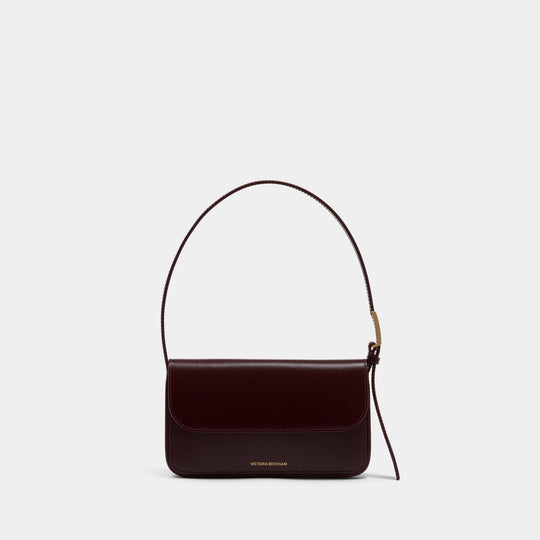 Sac Dorian Pocket - Victoria Beckham - Cuir - Bordeaux