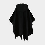 Cape St Solid 2 Check - Burberry - Cachemire - Noir