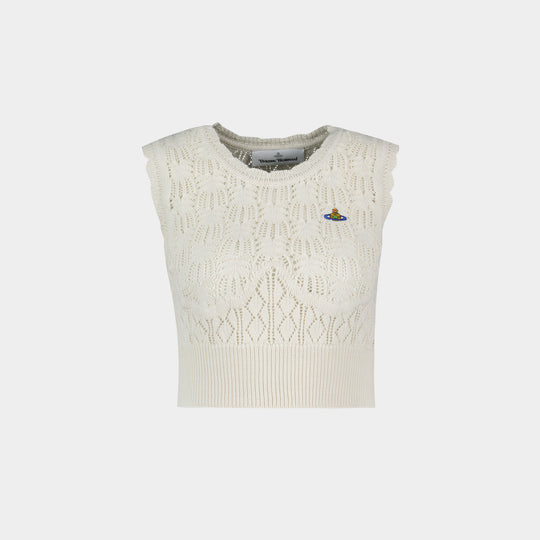 Top Ella - Vivienne Westwood - Coton - Ivory
