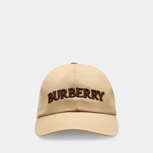 Casquette - Burberry - Coton - Beige