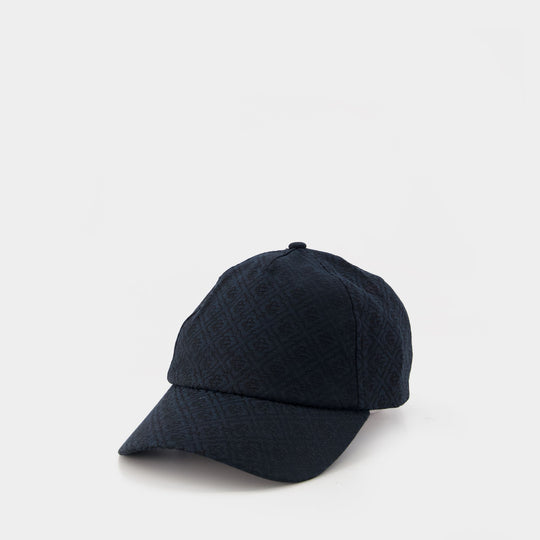 Casquette Monogramme - Casablanca - Coton - Bleu