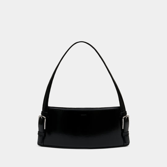 Sac Porté Épaule Ergonomic - Coperni - Cuir - Noir