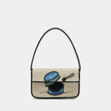 Sac Porté Épaule Tommy Beaded - Staud - Viscose - Multi