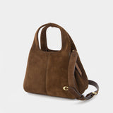 Sac Porté Épaule Lana 23 - Coach - Cuir - Marron