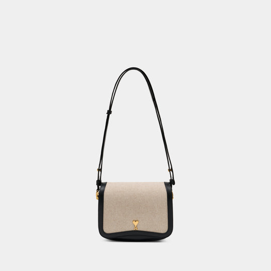 Sac Porté Épaule Paris Paris - AMI Paris - Toile - Multi