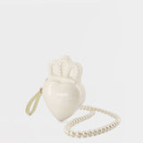 Sac À Bandoulière Claddagh - Simone Rocha - Acrylique - Ivoire