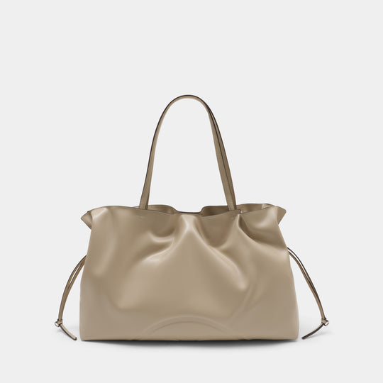 Cabas Ella - Tory Burch - Synthétique - Gris