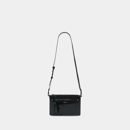 Sac Porté Épaule Winna Duo - Isabel Marant - Cuir - Noir