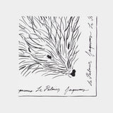 Le Foulard Herisson - Jacquemus - Soie - Noir