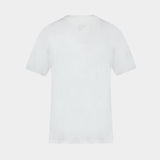 T-Shirt Doves Pocket - 3.PARADIS - Coton - Blanc