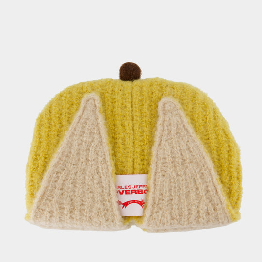 Bonnet Chunky Banana - Charles Jeffrey Loverboy - Laine - Jaune