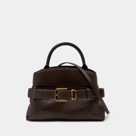 Cabas The Small Satchel - Marc Jacobs - Cuir - Marron