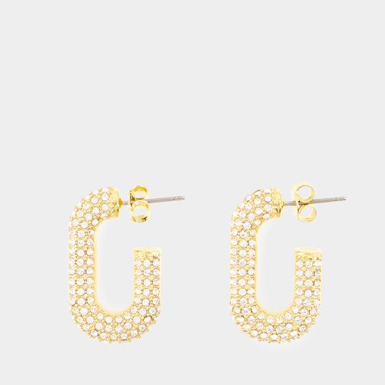 Boucles D'oreilles - Rabanne - Métal - Doré