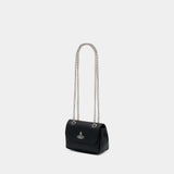 Sac À Main Saffiano Small Purse - Vivienne Westwood - Cuir - Noir