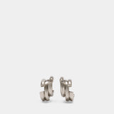 Boucles D'oreilles Saint Germain - Balenciaga - Métal - Argenté