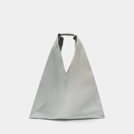 Sac Porté Épaule Classic Japanese - MM6 Maison Margiela - Synthétique - Argenté