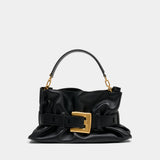 Sac Porté Épaule Anthem Medium - Balmain - Cuir - Noir