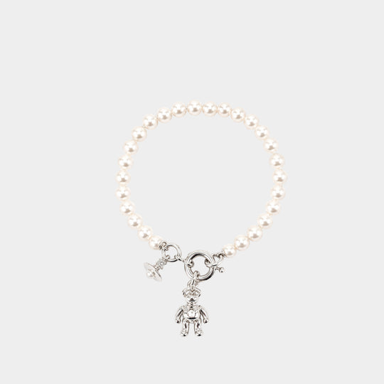 Bracelet Ruby Pearl - Vivienne Westwood - Métal - Argenté