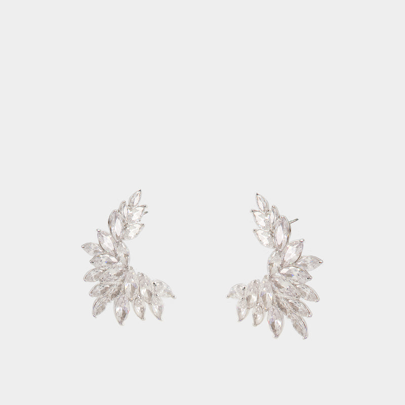 Boucles D'oreilles Cuff - SELF PORTRAIT - Métal - Argenté