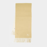 Écharpe Mu Sld Ekd Stamp - Burberry - Cachemire - Beige