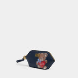 Porte-Monnaie Bou Bear - Ganni - Cuir - Noir