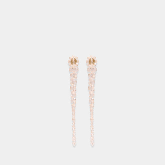 Boucles D'oreilles Drip Earrings - Simone Rocha - Brass - Ivoire