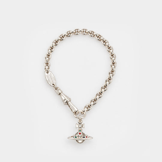 Bracelet New Petite Orb - Vivienne Westwood - Métal - Argenté