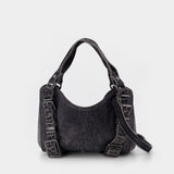Cabas D-One Top handle S - DIESEL - Coton - Bleu Foncé