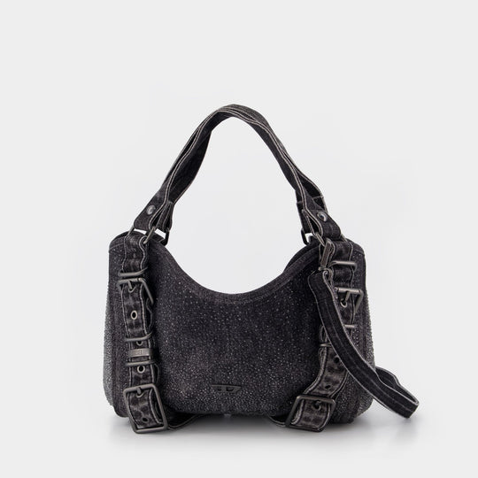 Cabas D-One Top handle S - DIESEL - Coton - Bleu Foncé