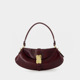 Sac Porté Épaule B Kat - Ganni - Synthétique - Bordeaux