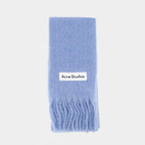 Écharpe - Acne Studios - Laine - Bleu