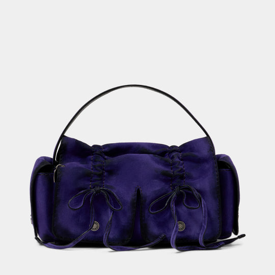 Sac À Main Multipocket Bleached - Acne Studios - Cuir - Violet