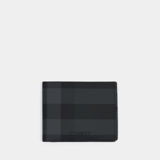 Porte-Carte Hipfold Brt - Burberry - Synthétique - Gris