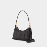 Sac Porté Épaule Soft Quilted Juliet 25 - Coach - Cuir - Noir